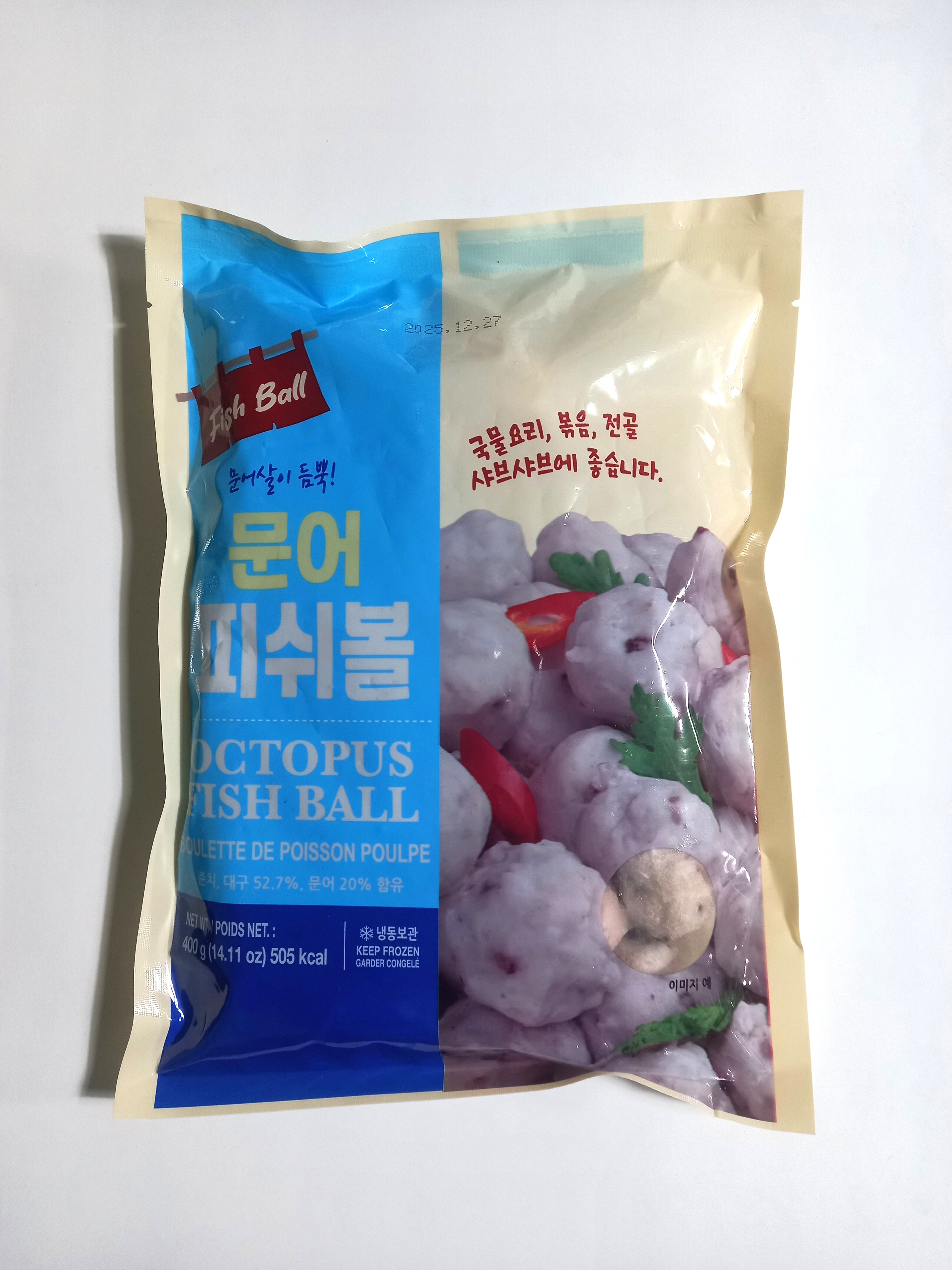 명가) 문어피쉬볼 400g